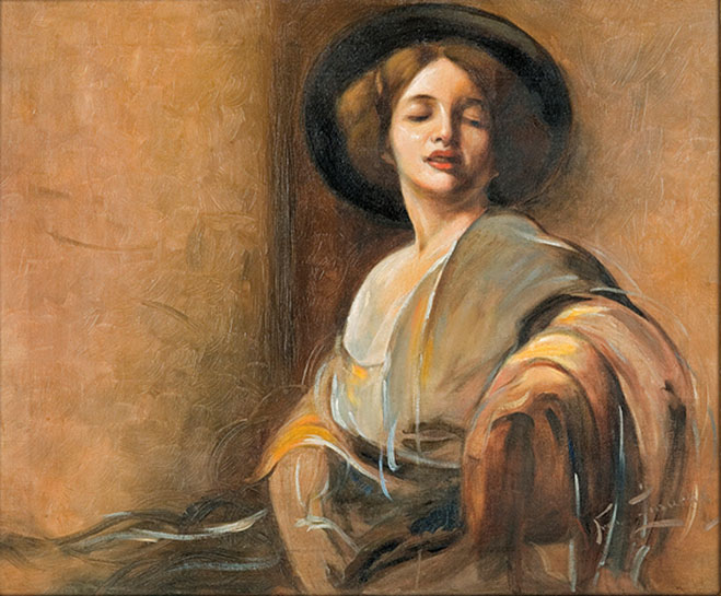 Girl with a Hat